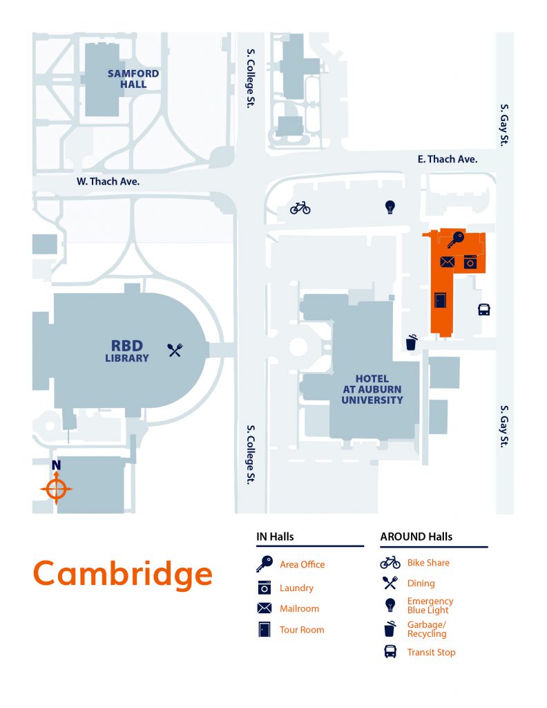 Cambridge neighborhood map