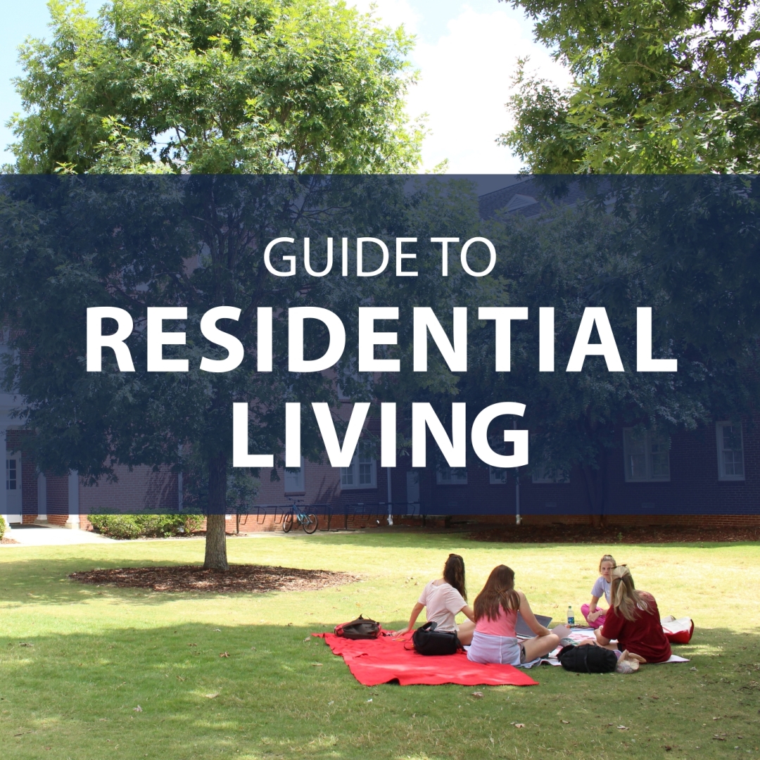 "Guide to Residential Living" banner